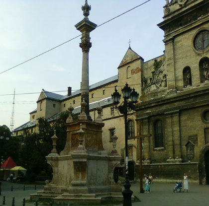 Памятник Колонна во Львове