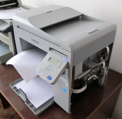 Перепрошивка принтера Samsung SCX 4650N прошла успешно !