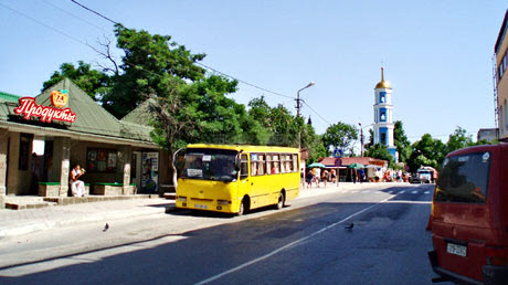 Центральная улица Судака