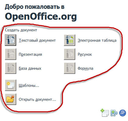 Офисный пакет Open Office