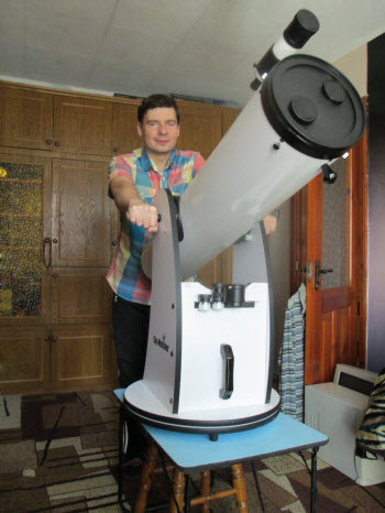 Я и мой телескоп DOB8